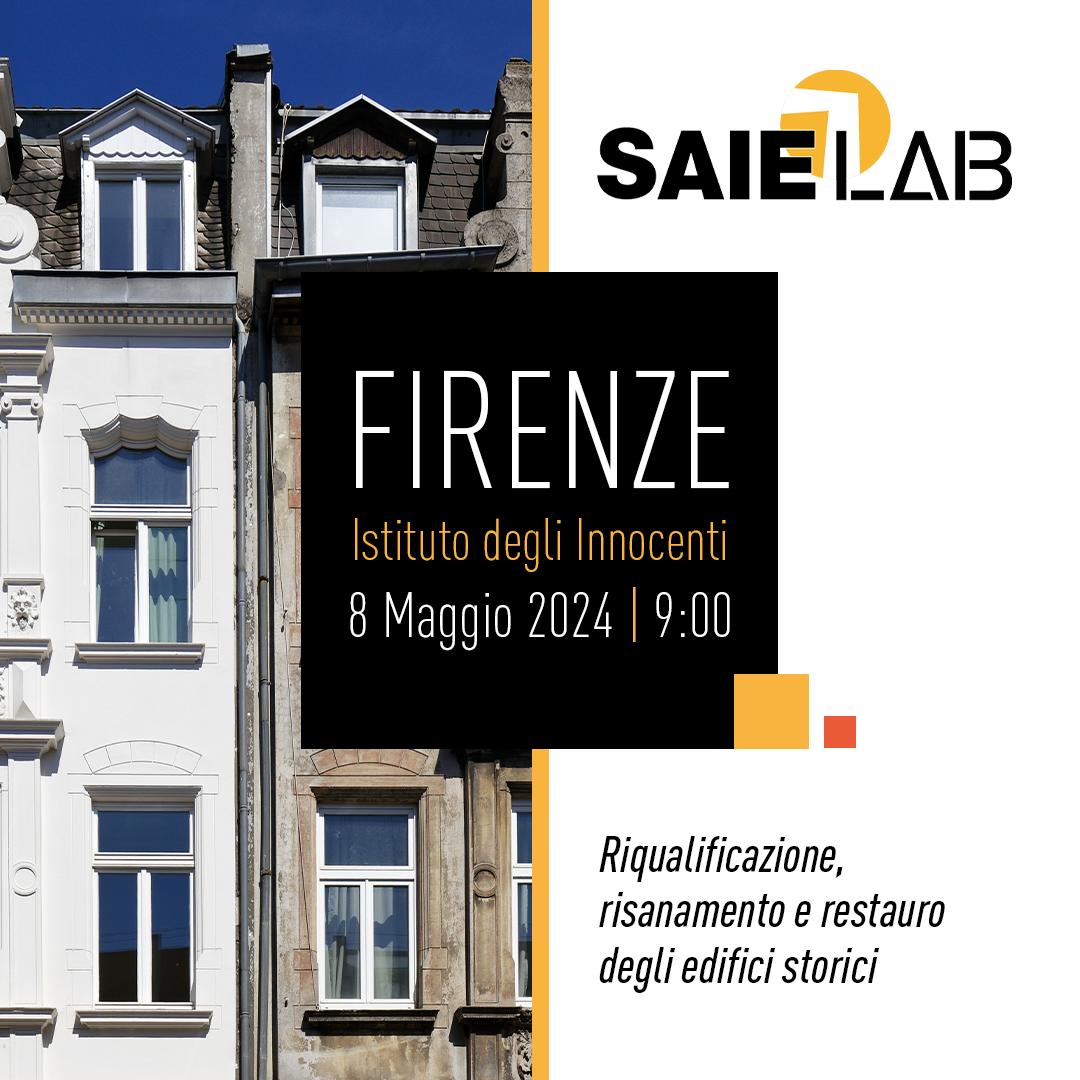 SAIE LAB 8 Maggio Firenze